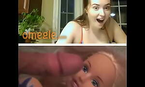 Omegle Boomerang Cum atop Barbie Doll Funny Facial Unnatural This babe Likes It together with Factors