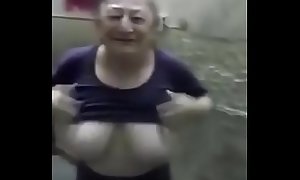 granny behave oneself big boobs