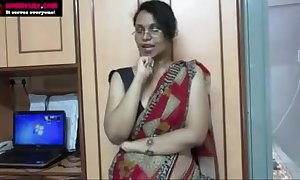 Sex-mad lily Brobdingnagian indian porn lesson to youthful students